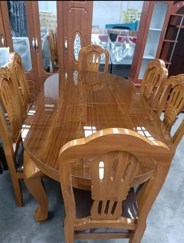 6 Seater Teak Wooden